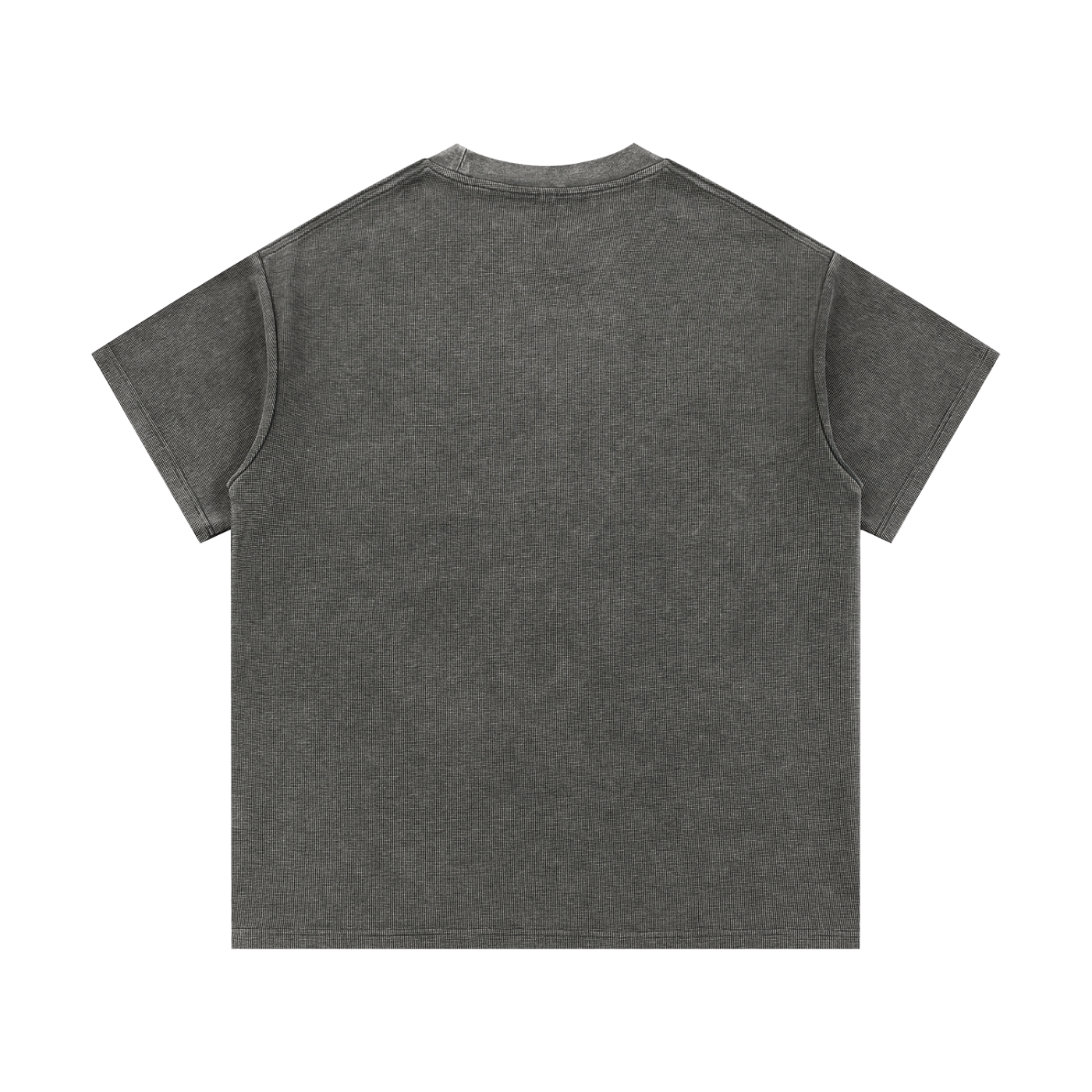 QE Mineral Wash Waffle Knit T-Shirt