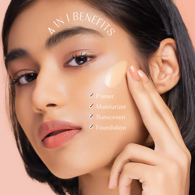 LoveChild By Masaba Gupta Skip Everything Blurring Serum Skin Tint - Tough Toffee