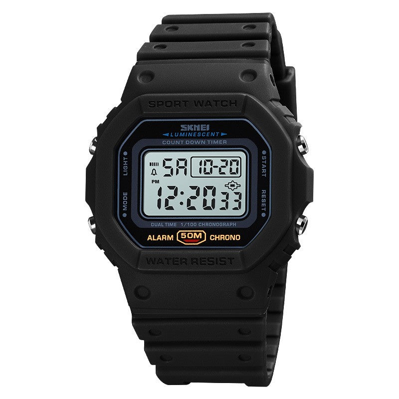 Luxury Modern Sports Watch With Led Digital Display Waterproof 50M Military Famous Unisex Watch For Man and Woman
