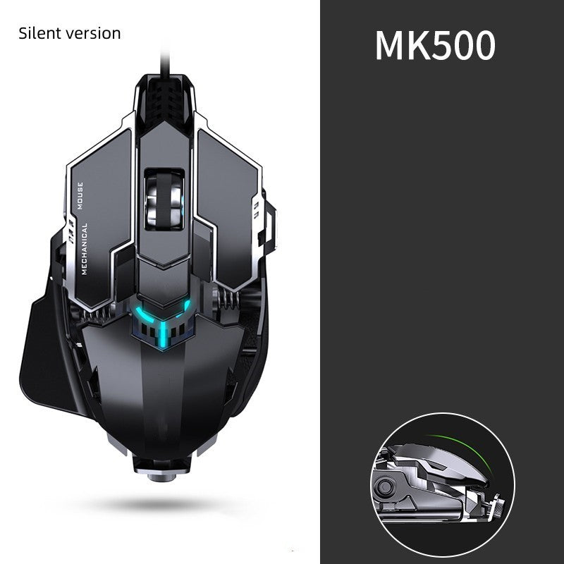 Gaming Ergonomic Wired Mouse 6400DPI Comfortable Game Mouse Optical PC USB Mice