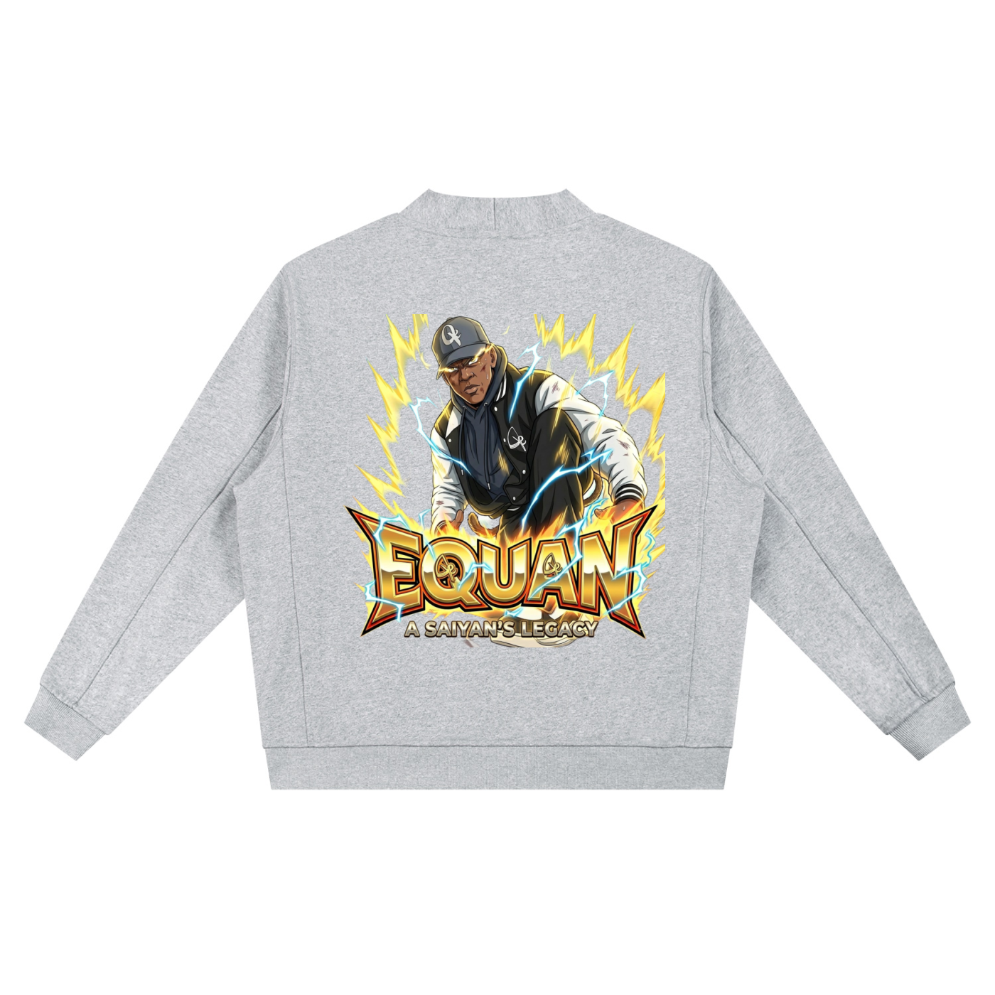 Equan Fury Essential Heavyweight Sweat Cardigan