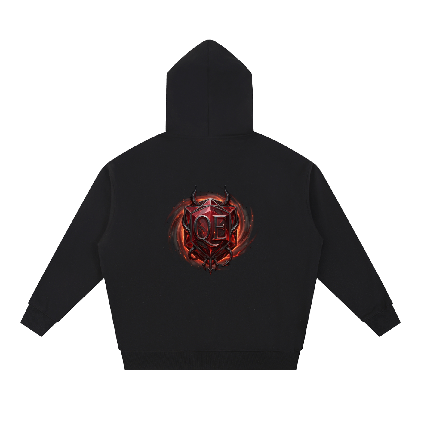 QE Diablo Essential Heavyweight Hoodie
