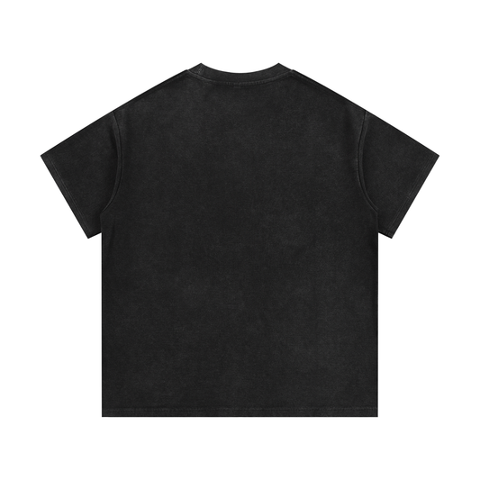 QE Mineral Wash Waffle Knit T-Shirt