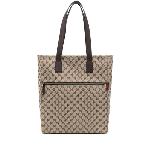 Gucci Neutrals Tote Bags Men
