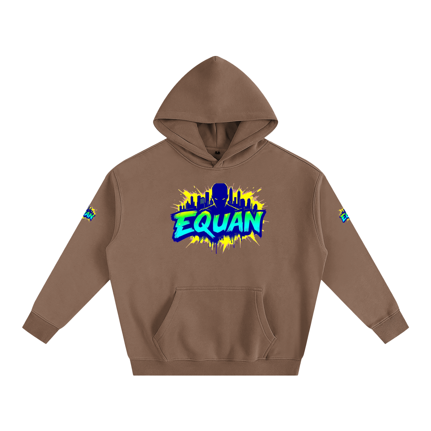 QE Oversize Fleeced Hoodie