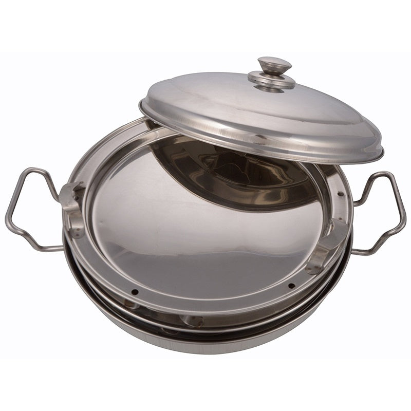 Kitchen Sandwich Bottom Multi kadai Idly Cooker Dhokla and Plate
