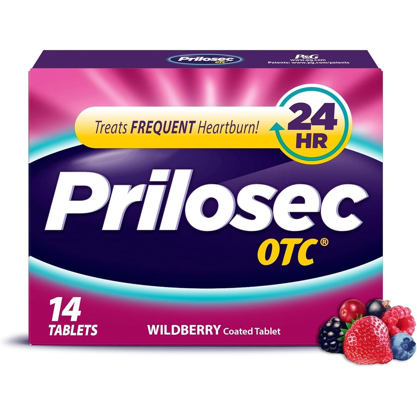 Prilosec OTC Proton-Pump Inhibitor – 20mg Delayed-Release Tablets (14 Count)