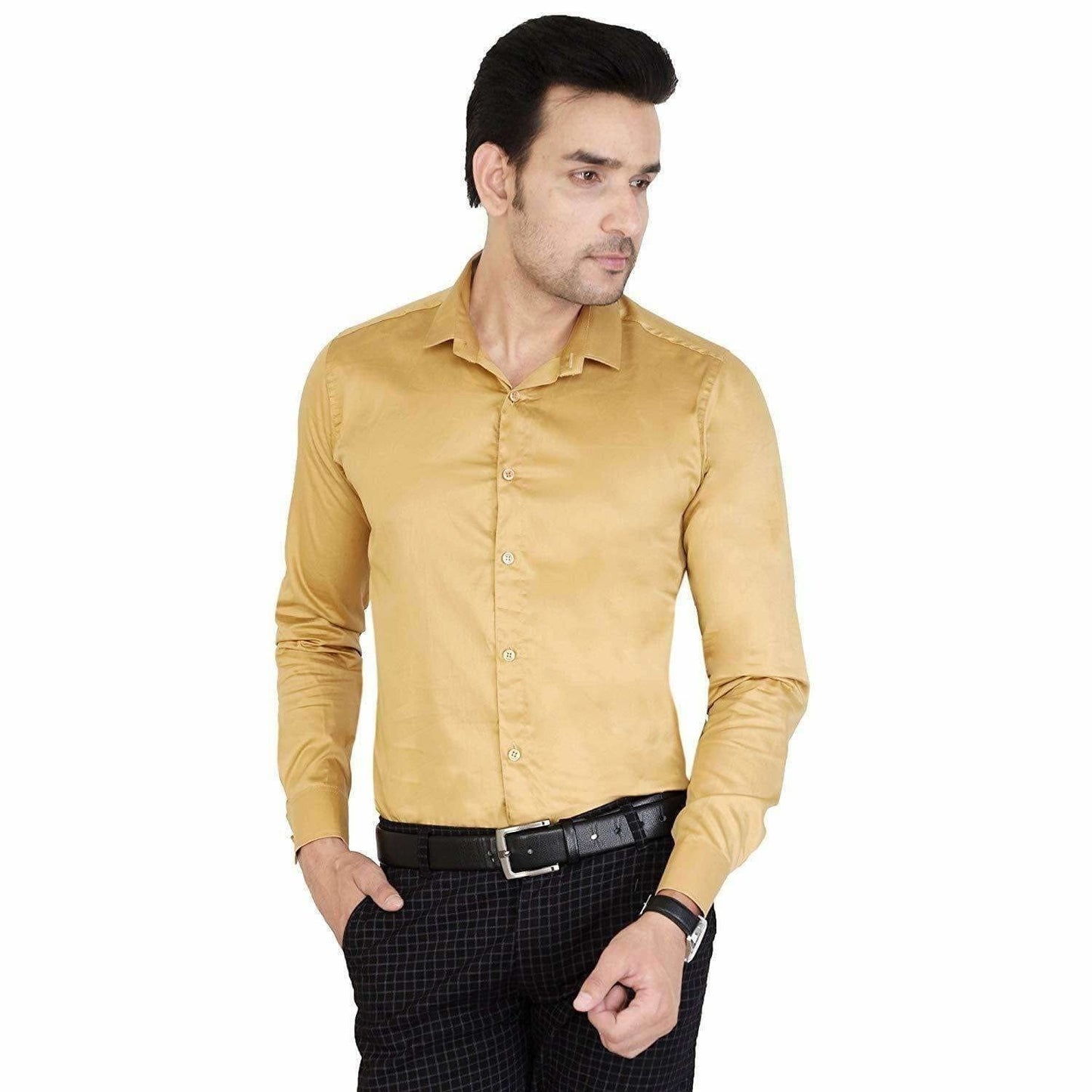 Men's Cotton Solid Full Sleeve Shirts
