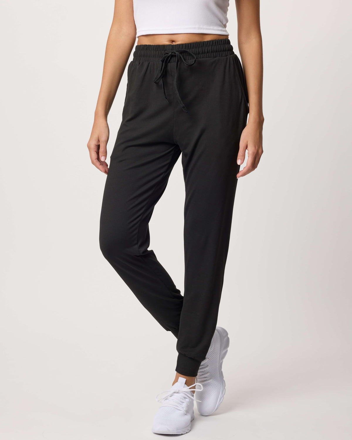 Real Essentials Women's Lounge Joggers, Size S, 3-Pack