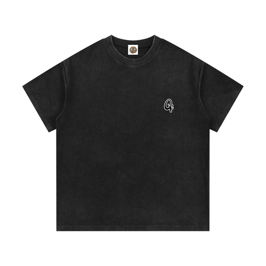 QE Mineral Wash Waffle Knit T-Shirt