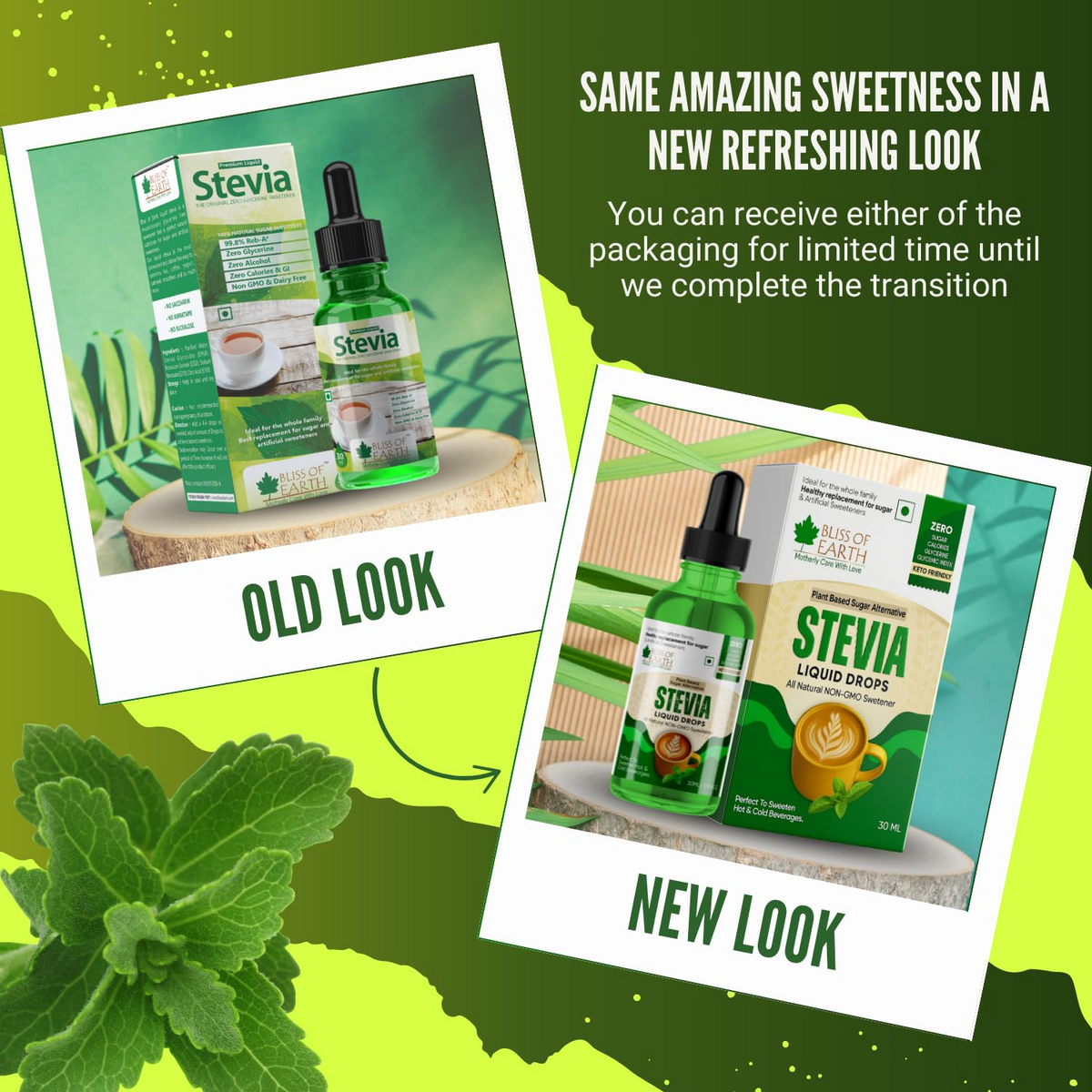 Bliss of Earth 99.8% REB-A Liquid Stevia