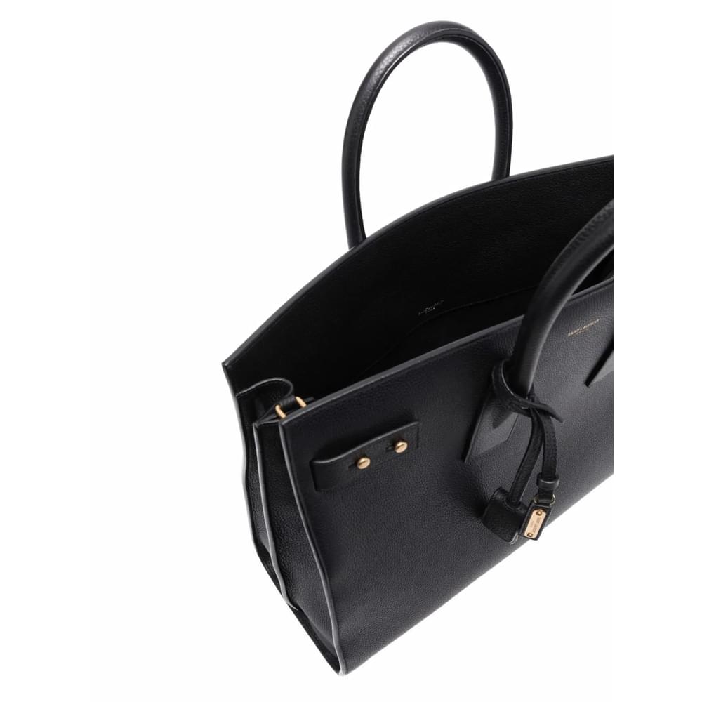 Saint Laurent Black Tote Bags Men