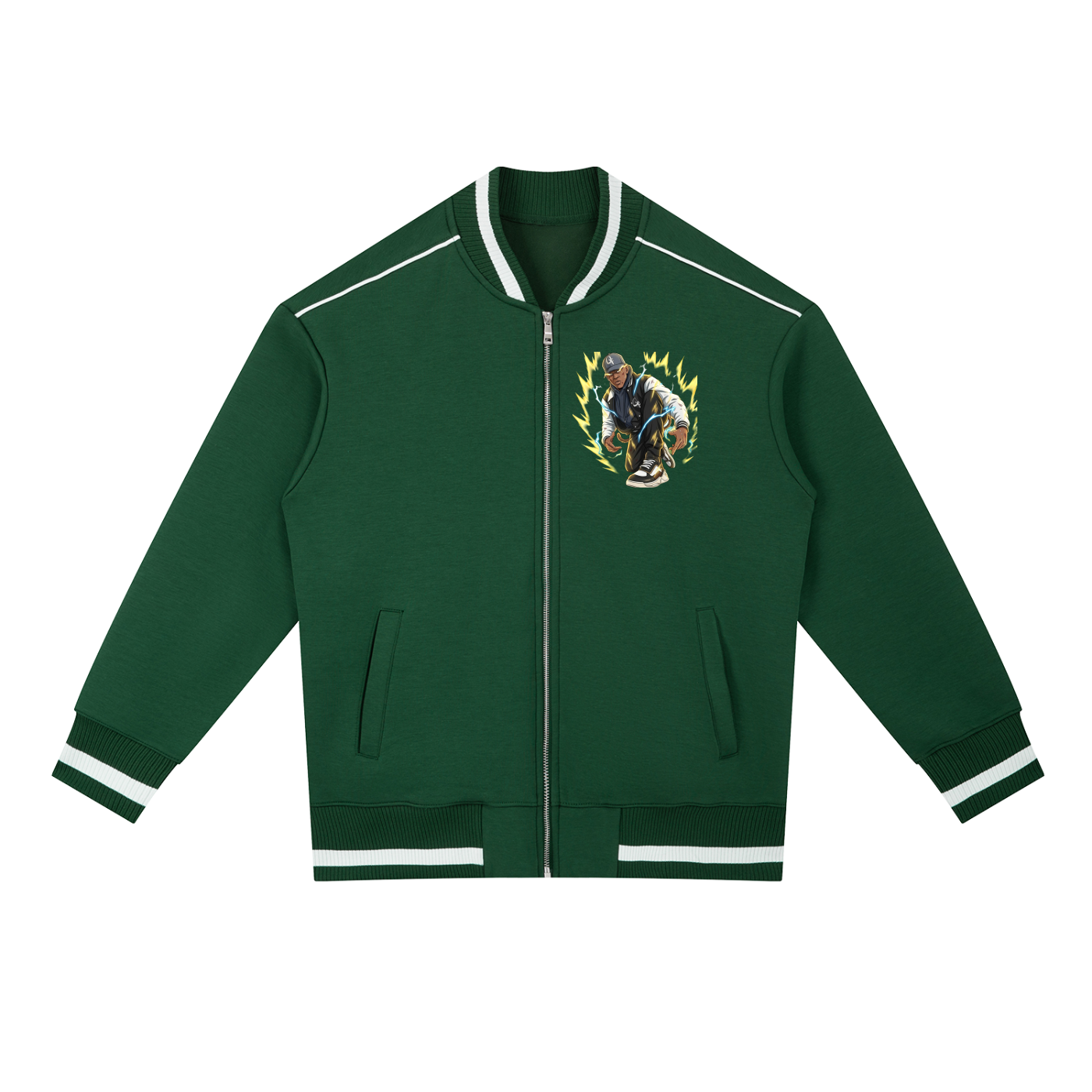 Equan Fury Zip Bomber Jacket