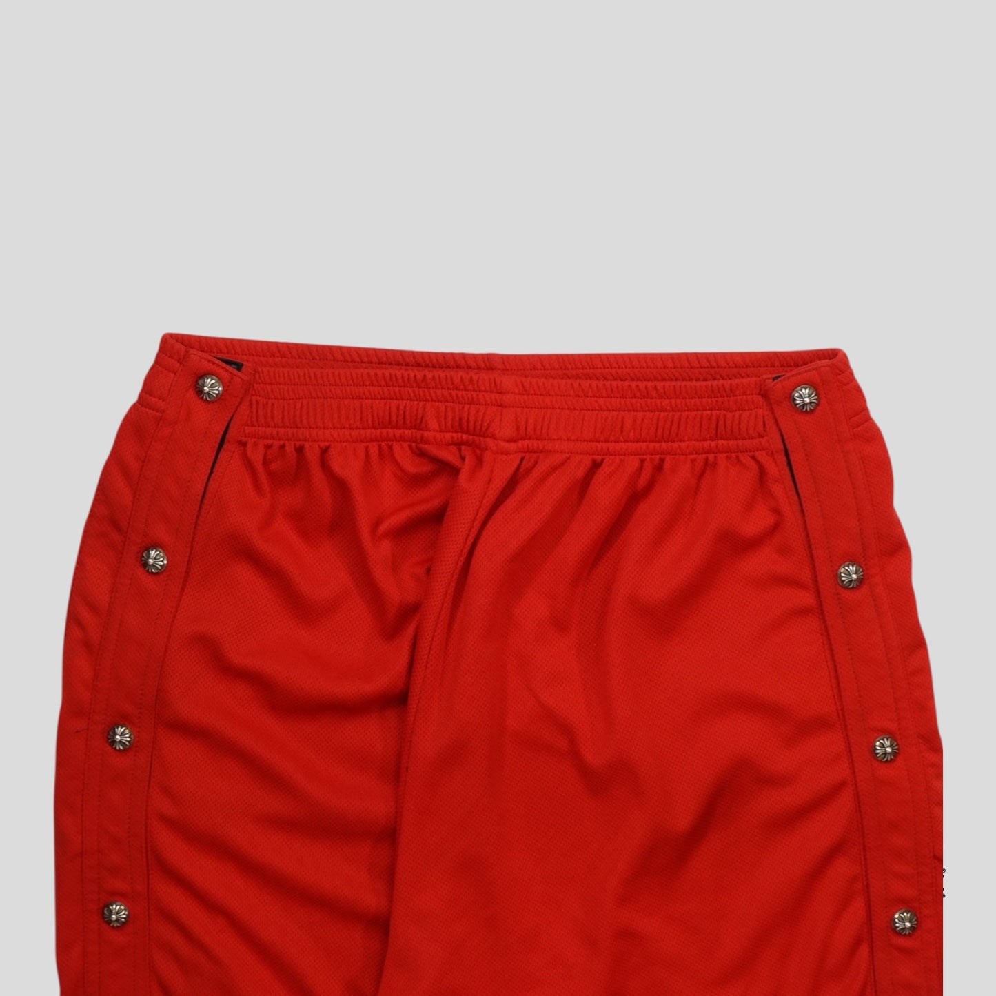 Chrome Hearts Snap Up Track Pants in Red