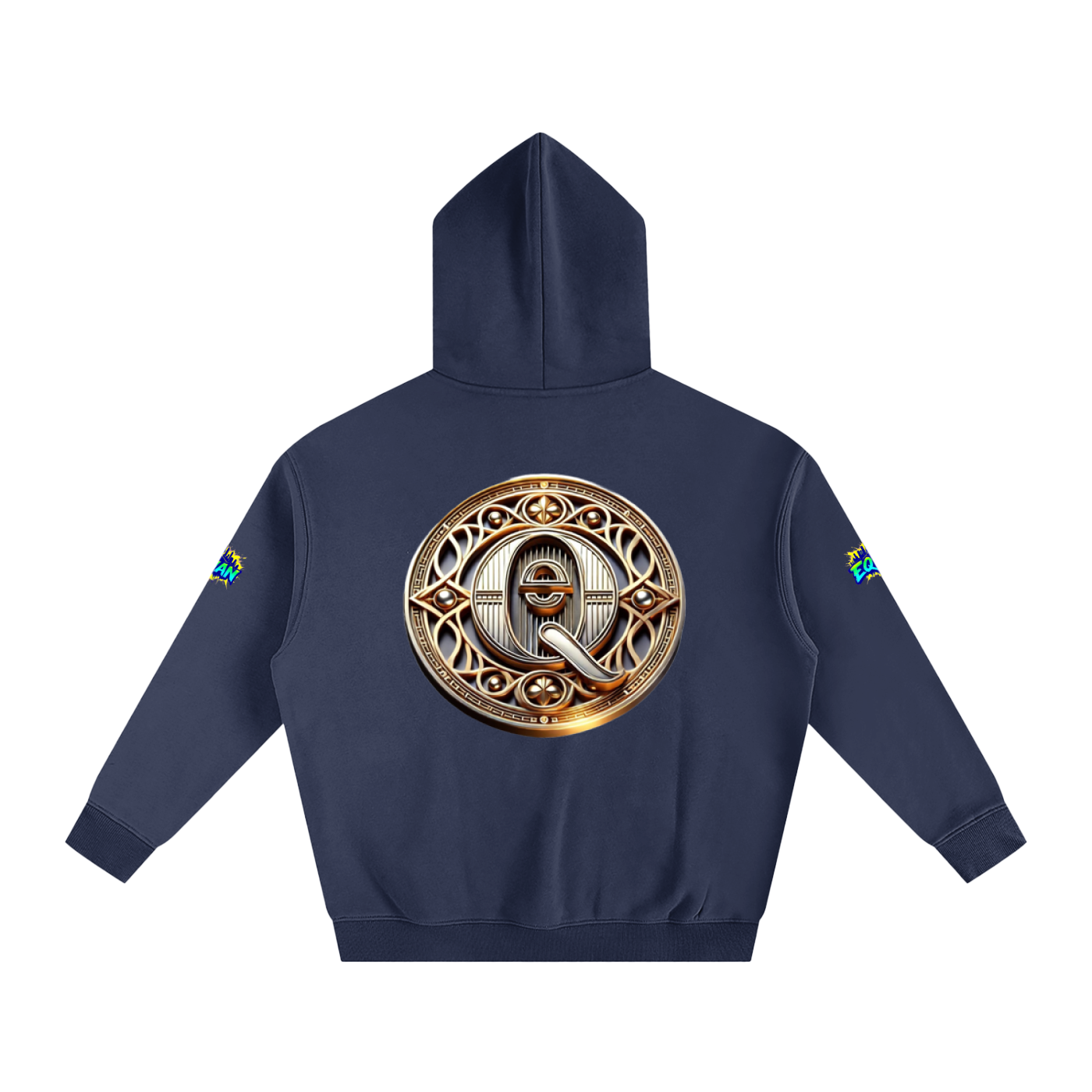 QE Oversize Fleeced Hoodie