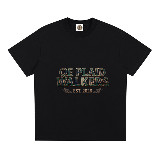 QE Plaid Walkers Quick-Dry Cooling T-Shirt