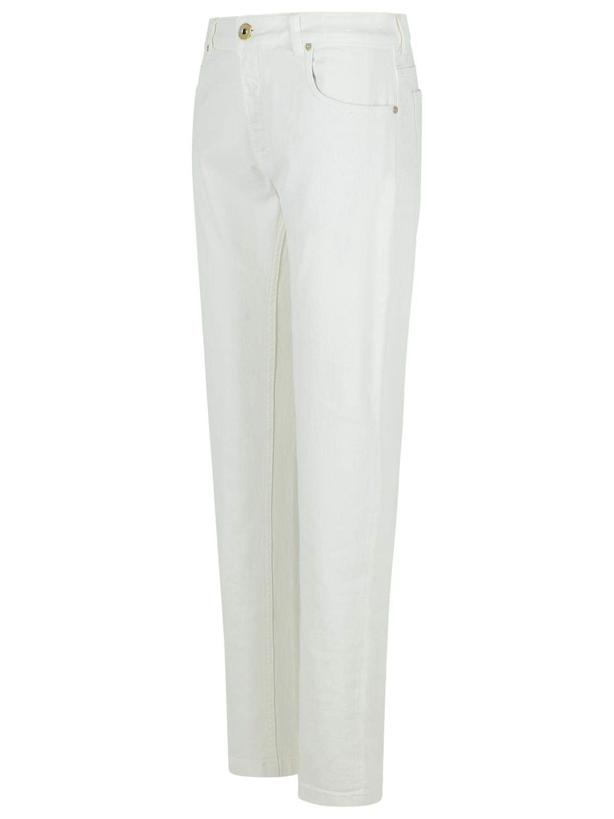 Eleventy White Cotton Pants Men