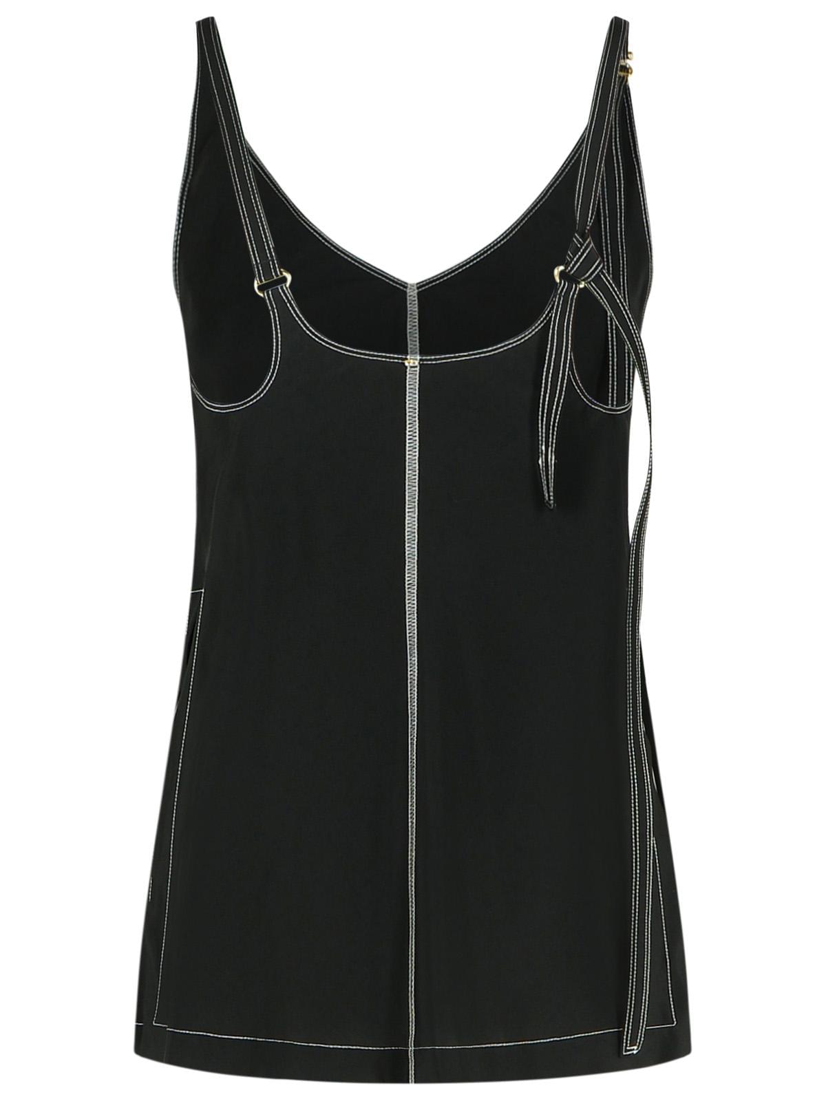 Sportmax 'Waser' Black Viscossa Tank Top Women