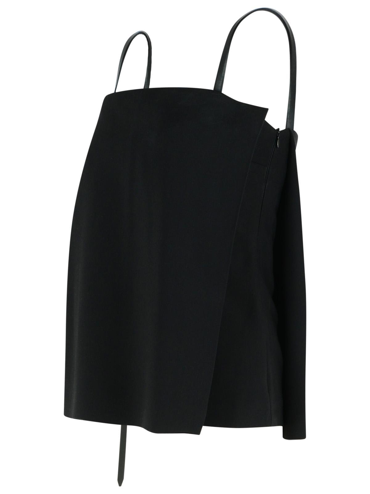 Sportmax Black Viscose Skirt Women