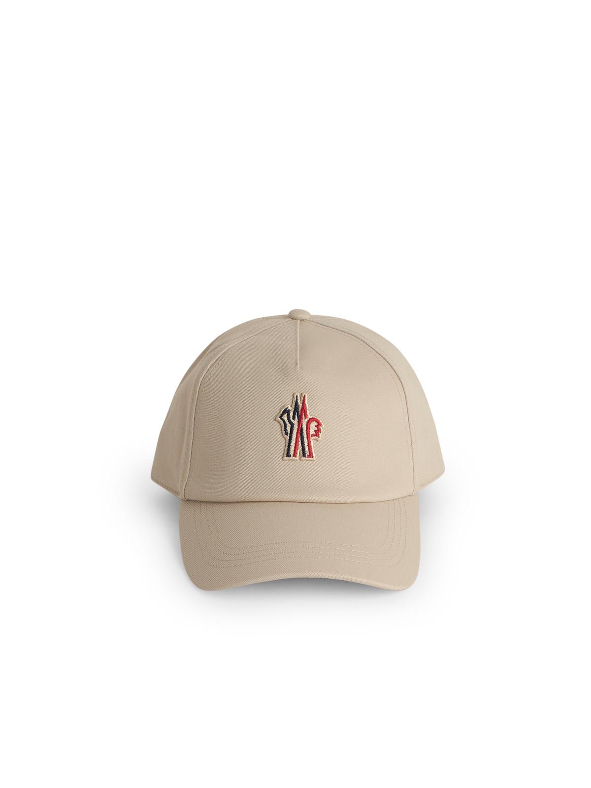Moncler Grenoble Cream Cotton Cap Men