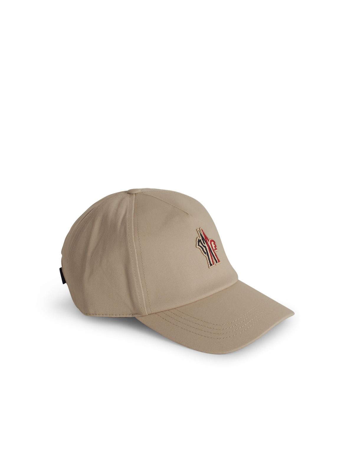 Moncler Grenoble Cream Cotton Cap Men