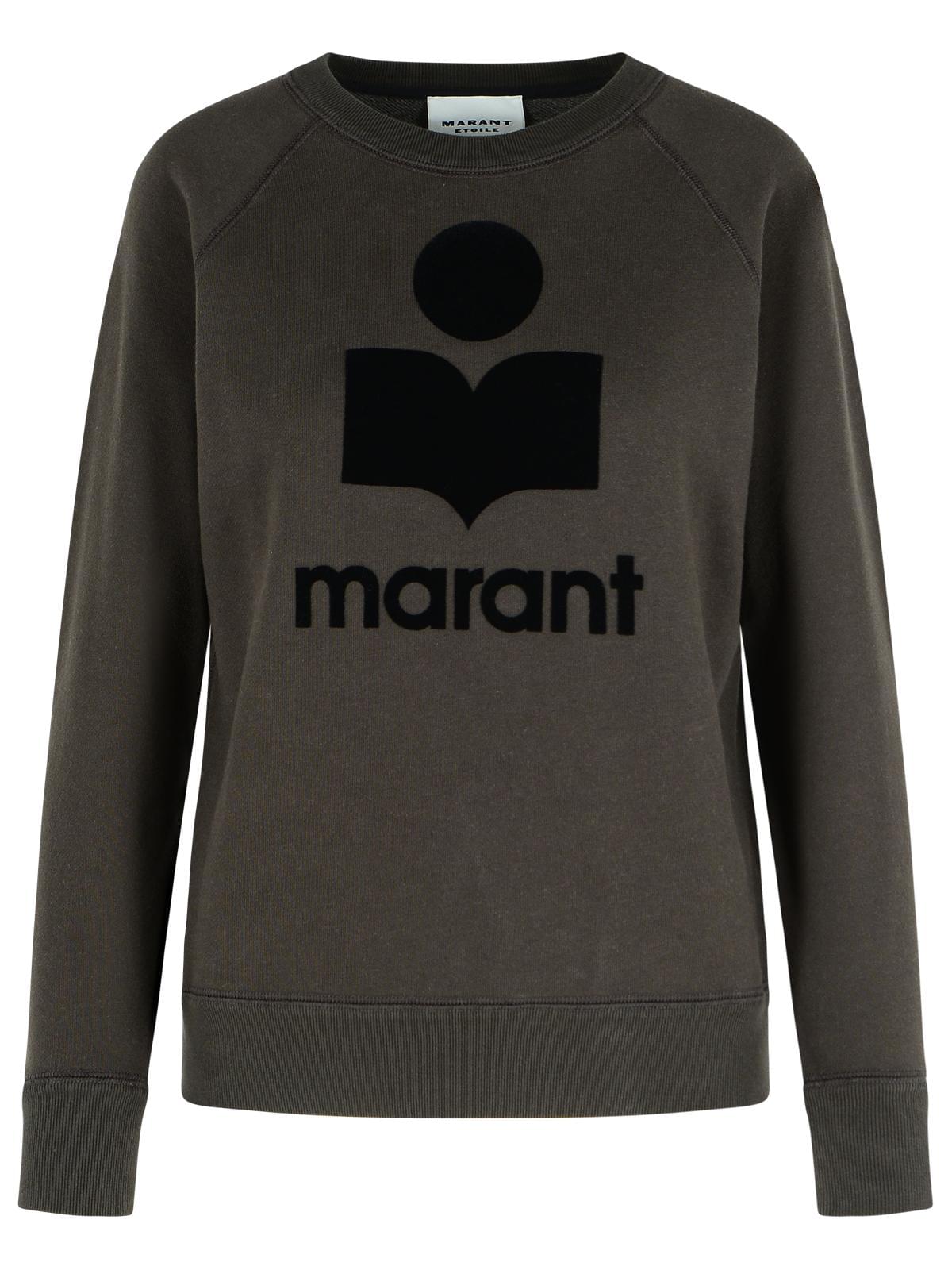 Isabel Marant Etoile 'Millyny' Black Cotton Blend Sweatshirt Women