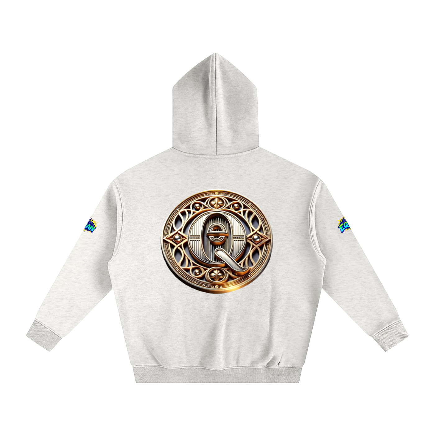 QE Oversize Fleeced Hoodie