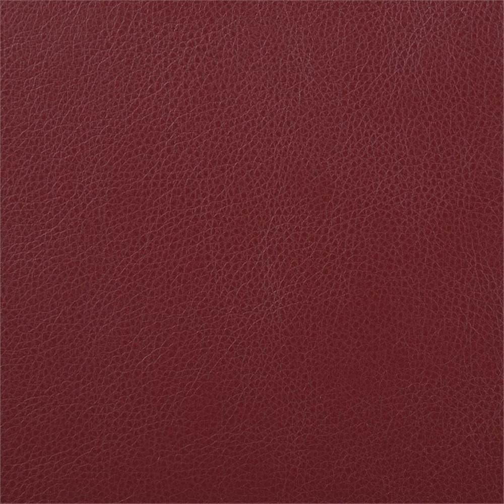 Red Faux Leather Reclining Loveseat With Manual Recline