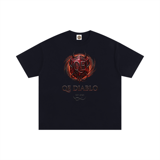 QE Diablo Unisex Oversized Cotton T-Shirt