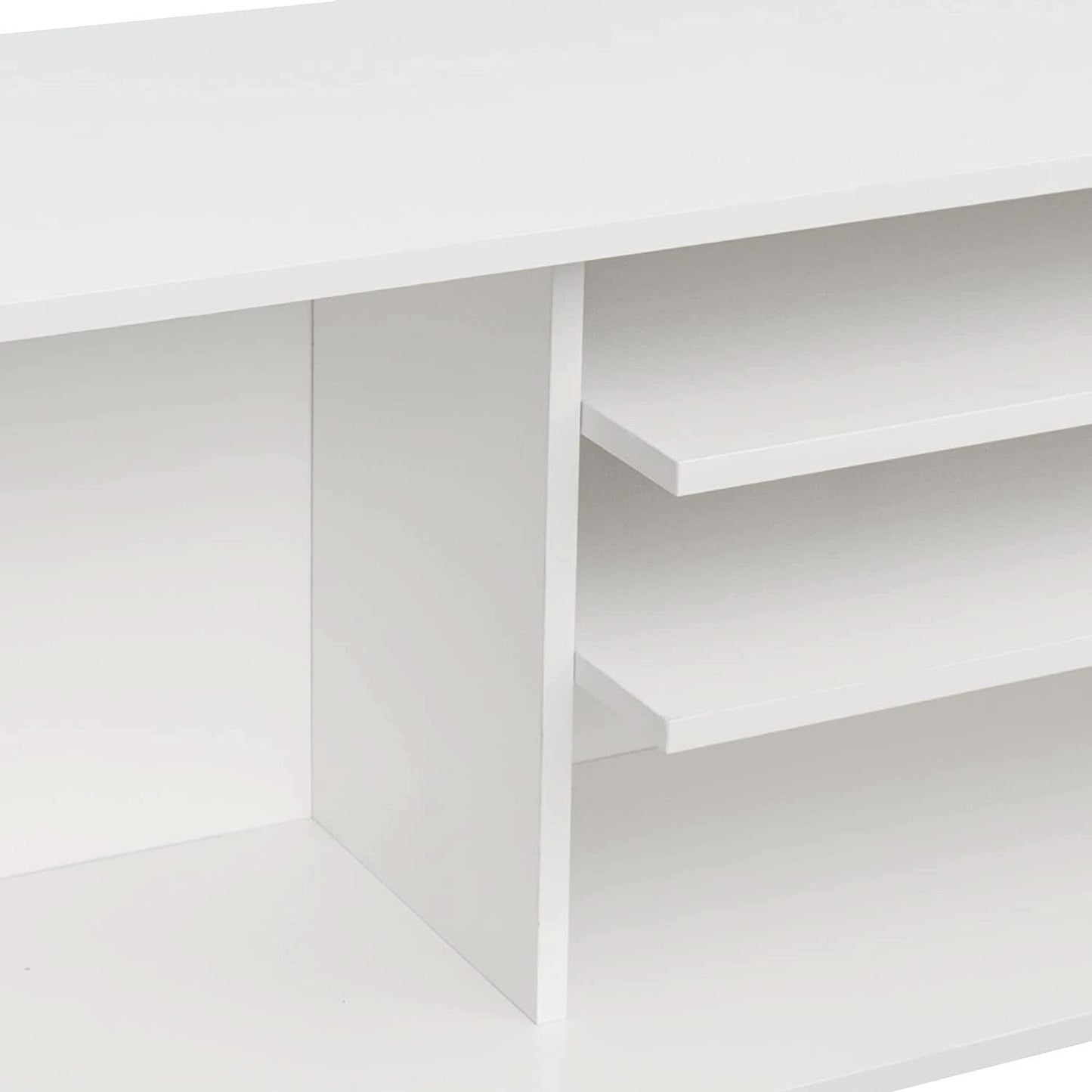 Farmhouse TV Stand for 65 Inch TVs With Storage Cabinet