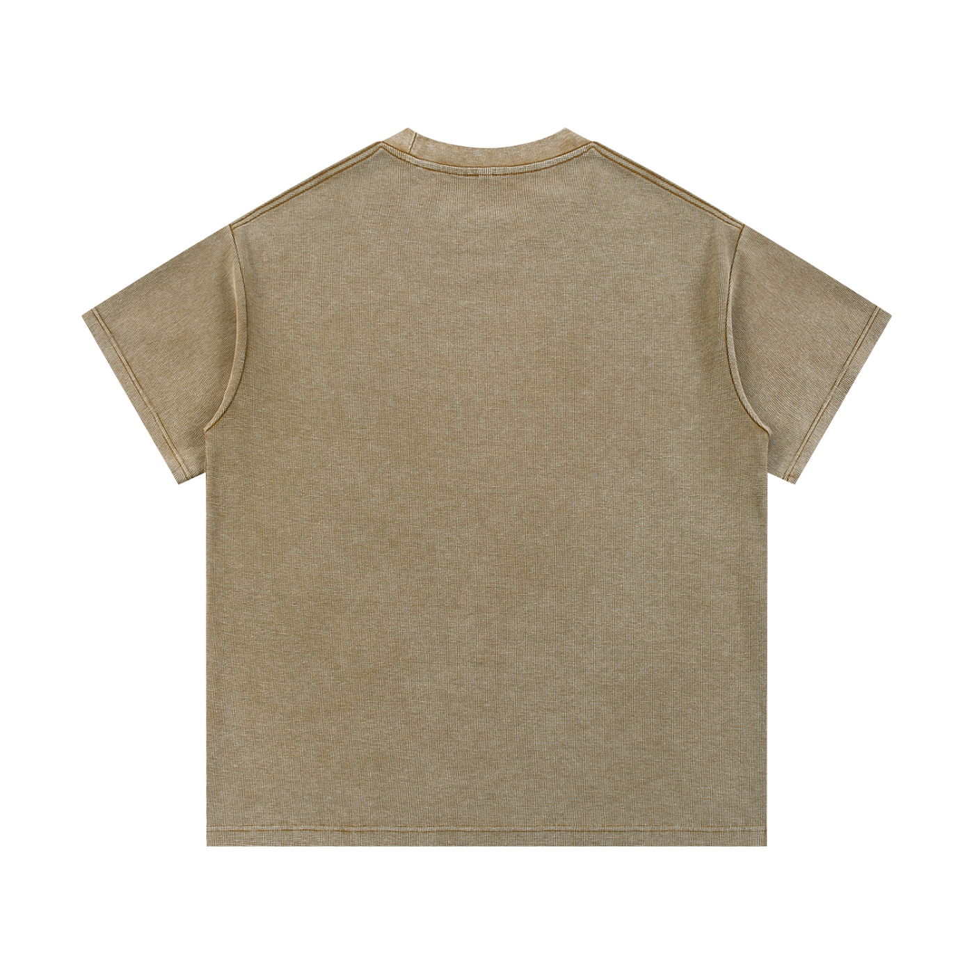 QE Mineral Wash Waffle Knit T-Shirt