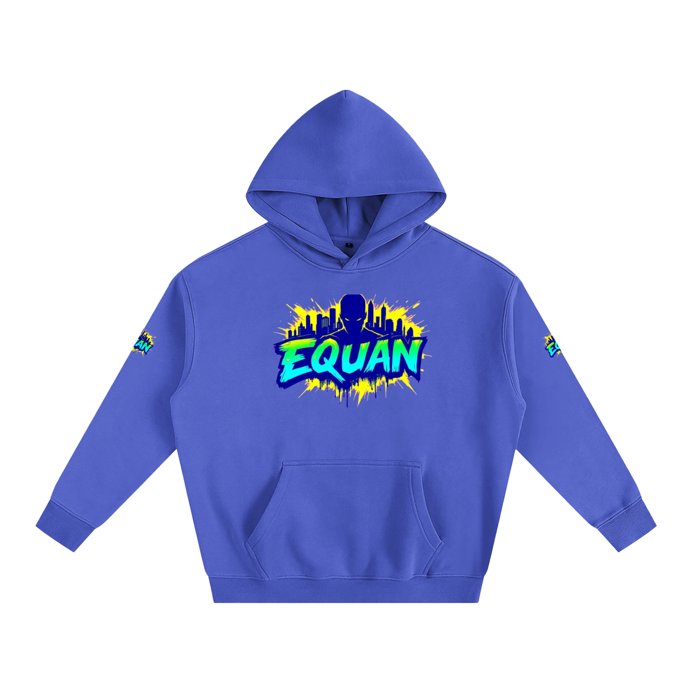 QE Oversize Fleeced Hoodie