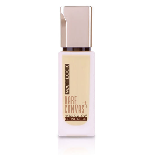 Matt Look Bare Canvas Hydra Foundation - Natural Glow