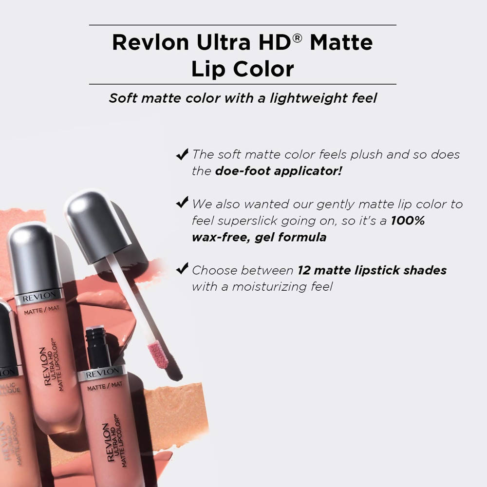 Revlon Ultra Hd Matte Lip Color - Hd Love