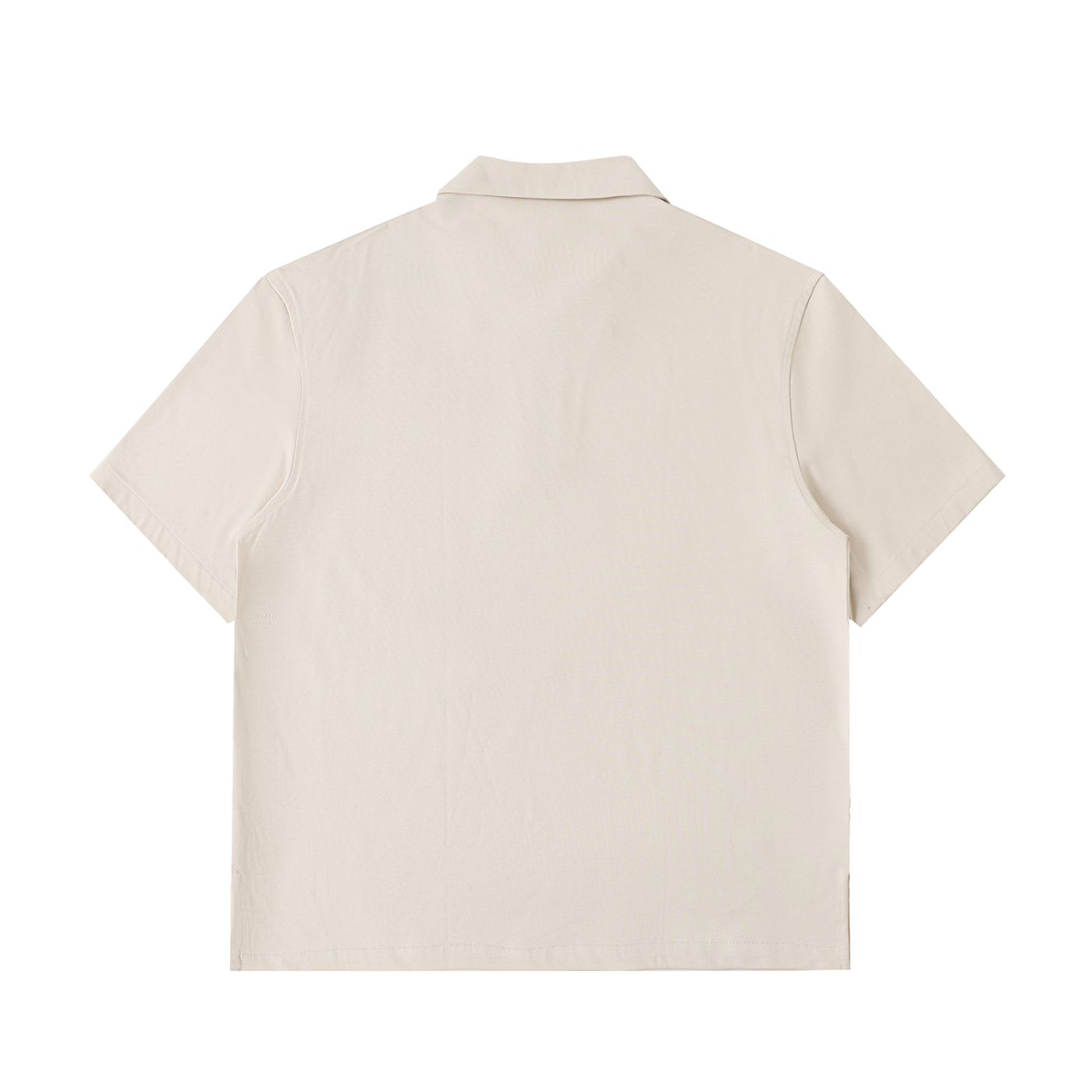 QE Half-Zip Cotton Polo Shirt