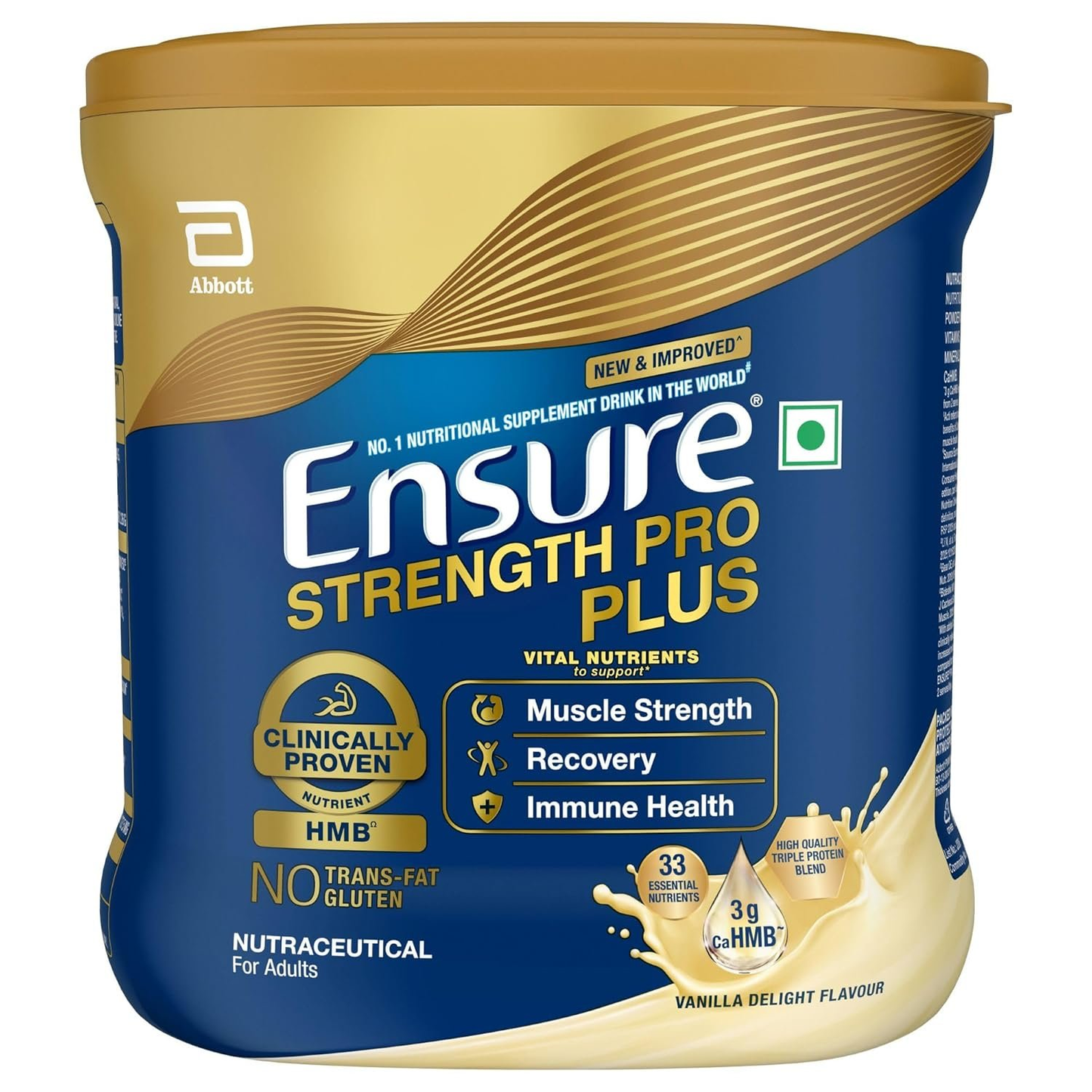 Ensure Plus Powder (Jar) - Balanced Nutritional Drink, Helps in Weight Management