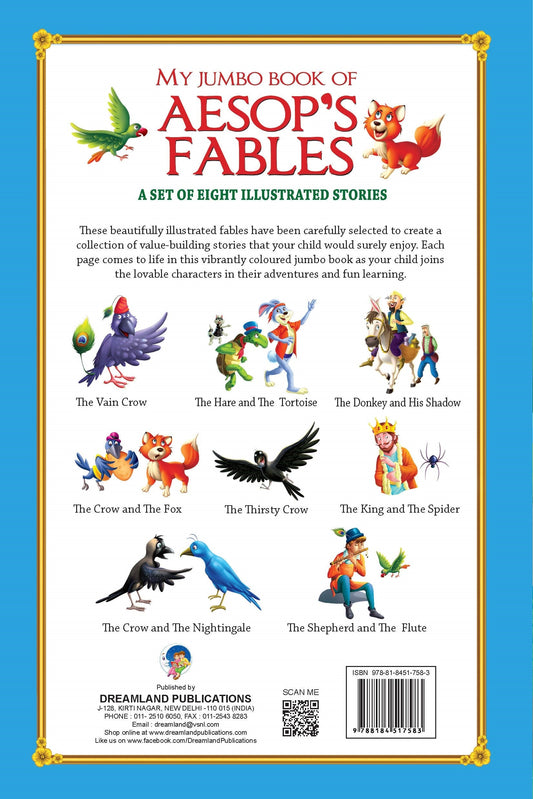 Dreamland My Jumbo Book Of Aesop's Fables