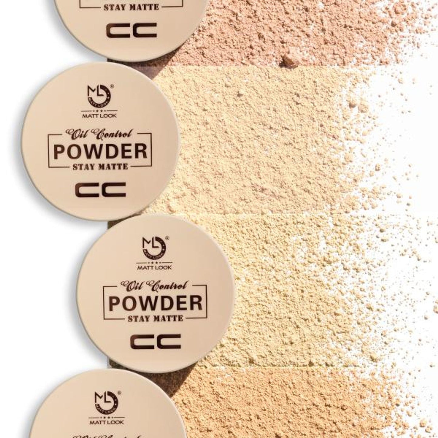 Matt Look CC Oil Control Stay Matte Powder - Natural