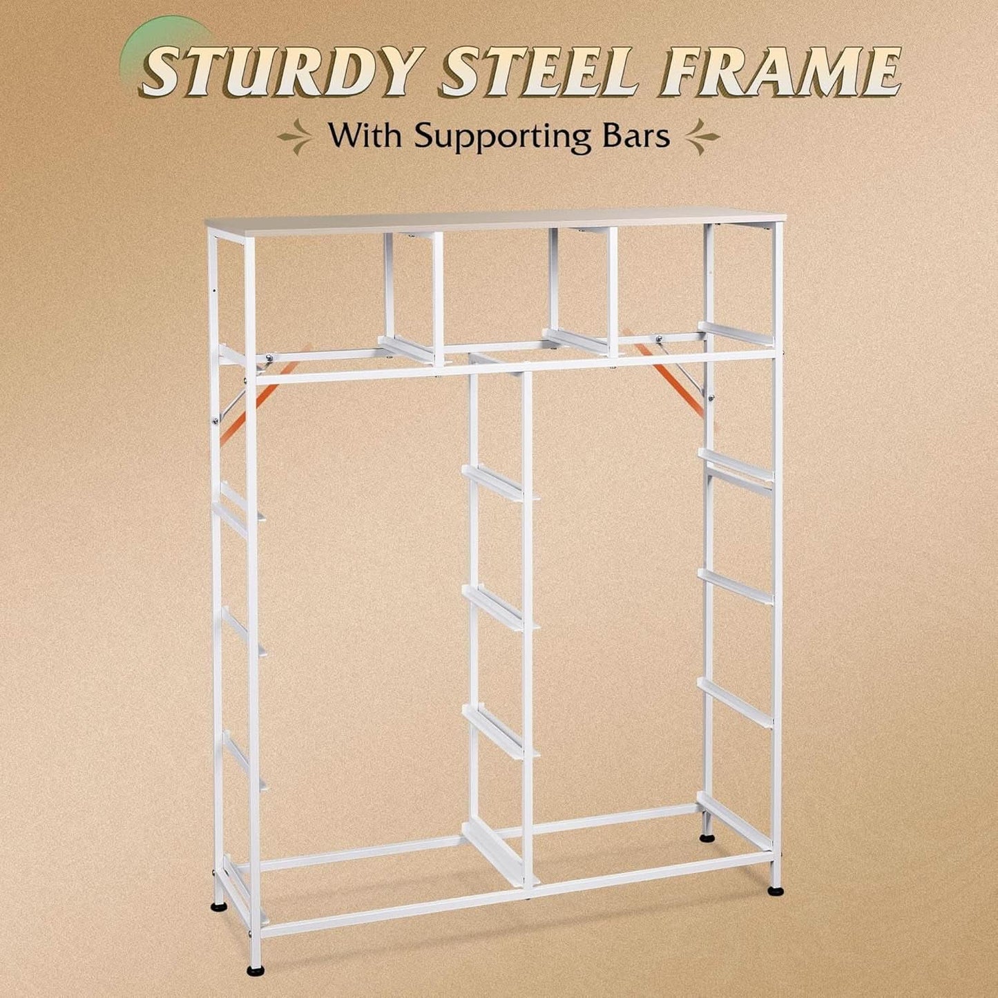 Tall Fabric Dresser Storage Tower With 11 Deep Drawers
