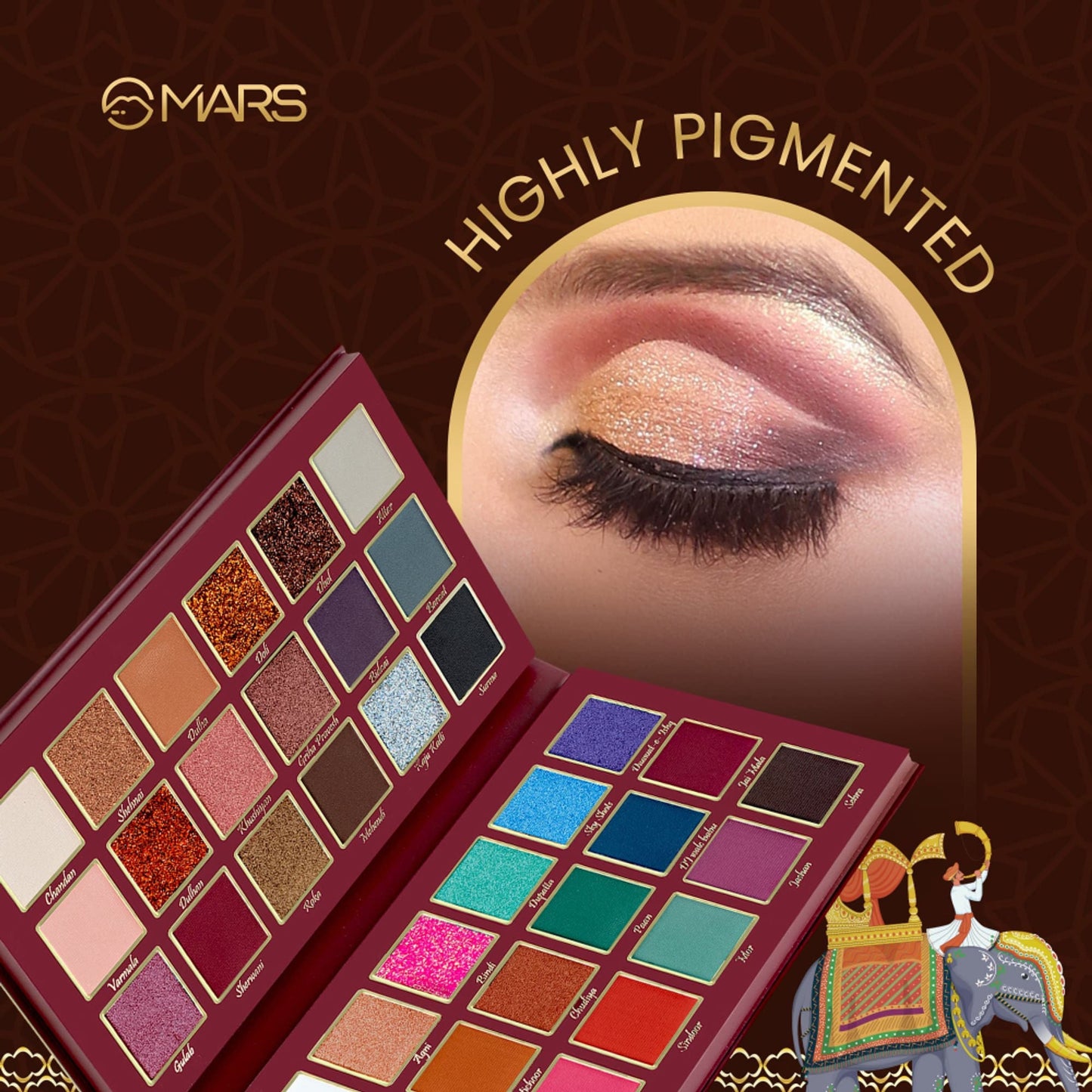MARS Cosmetics Jashan-E-Sringaar Eyeshadow Palette