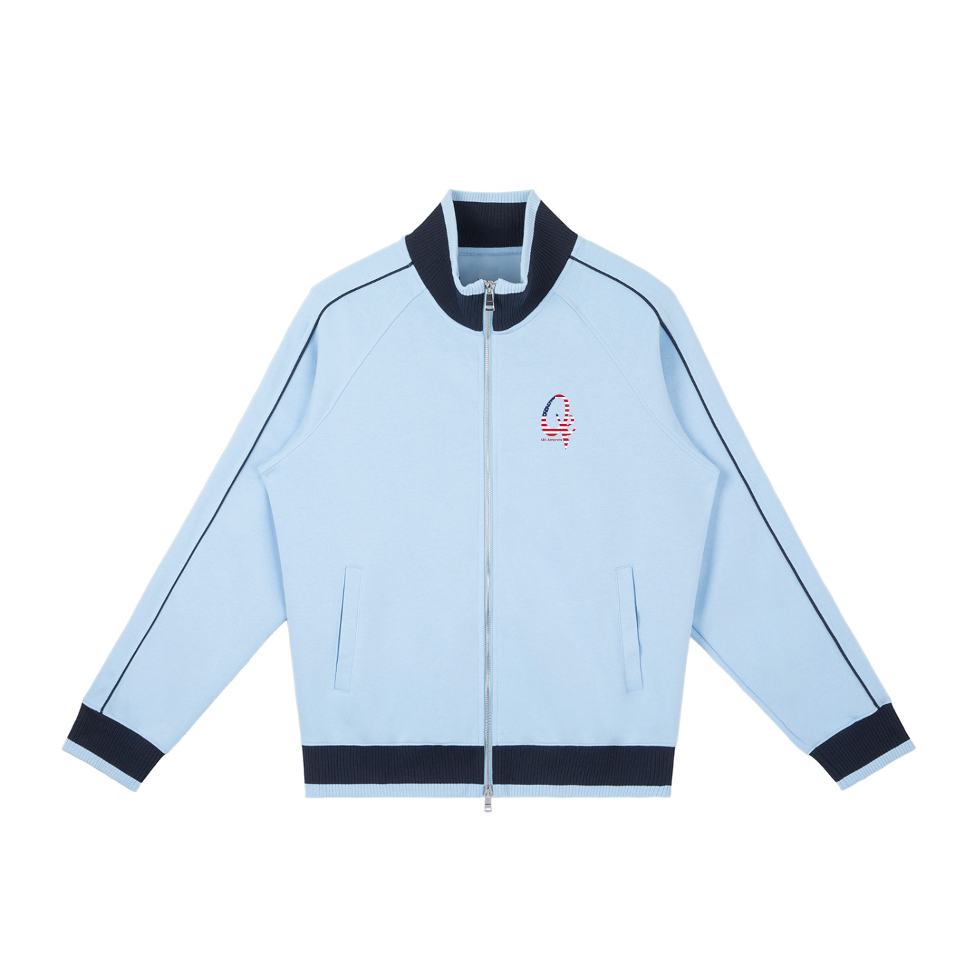 QE America Zip Track Jacket