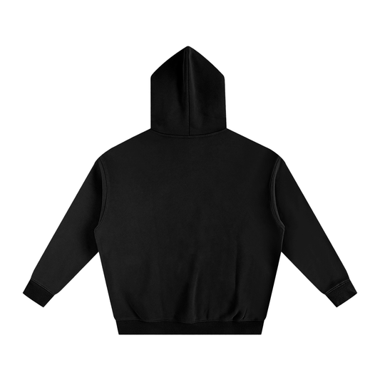 QE Plaid Walkers Oversize Fleeced Hoodie