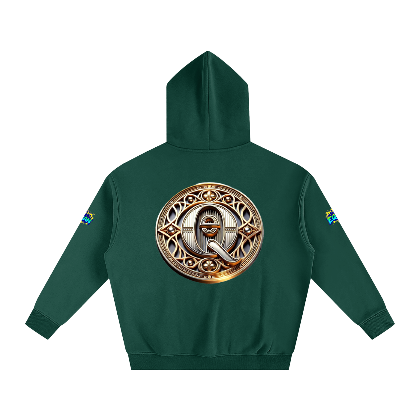 QE Oversize Fleeced Hoodie