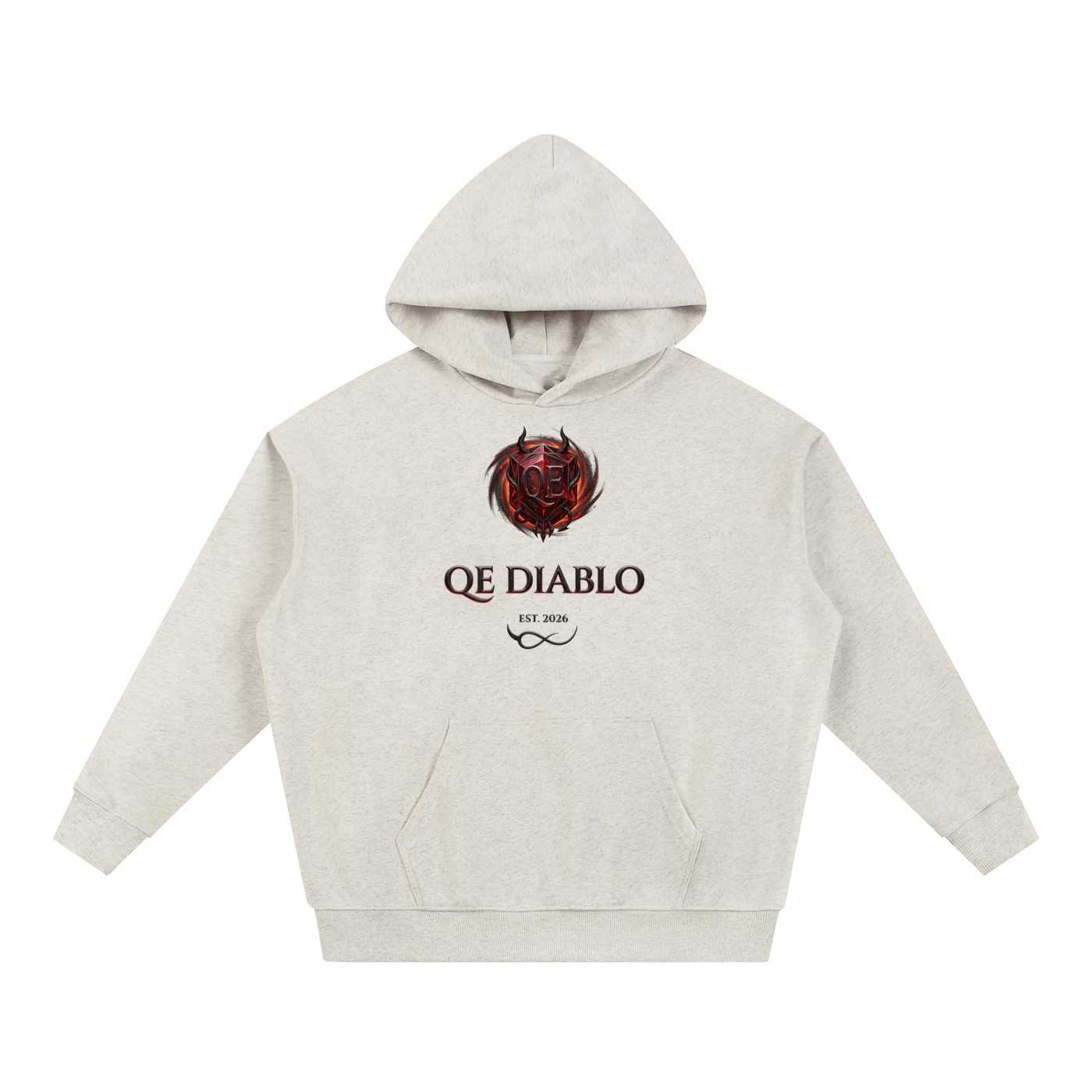 QE Diablo Essential Heavyweight Hoodie