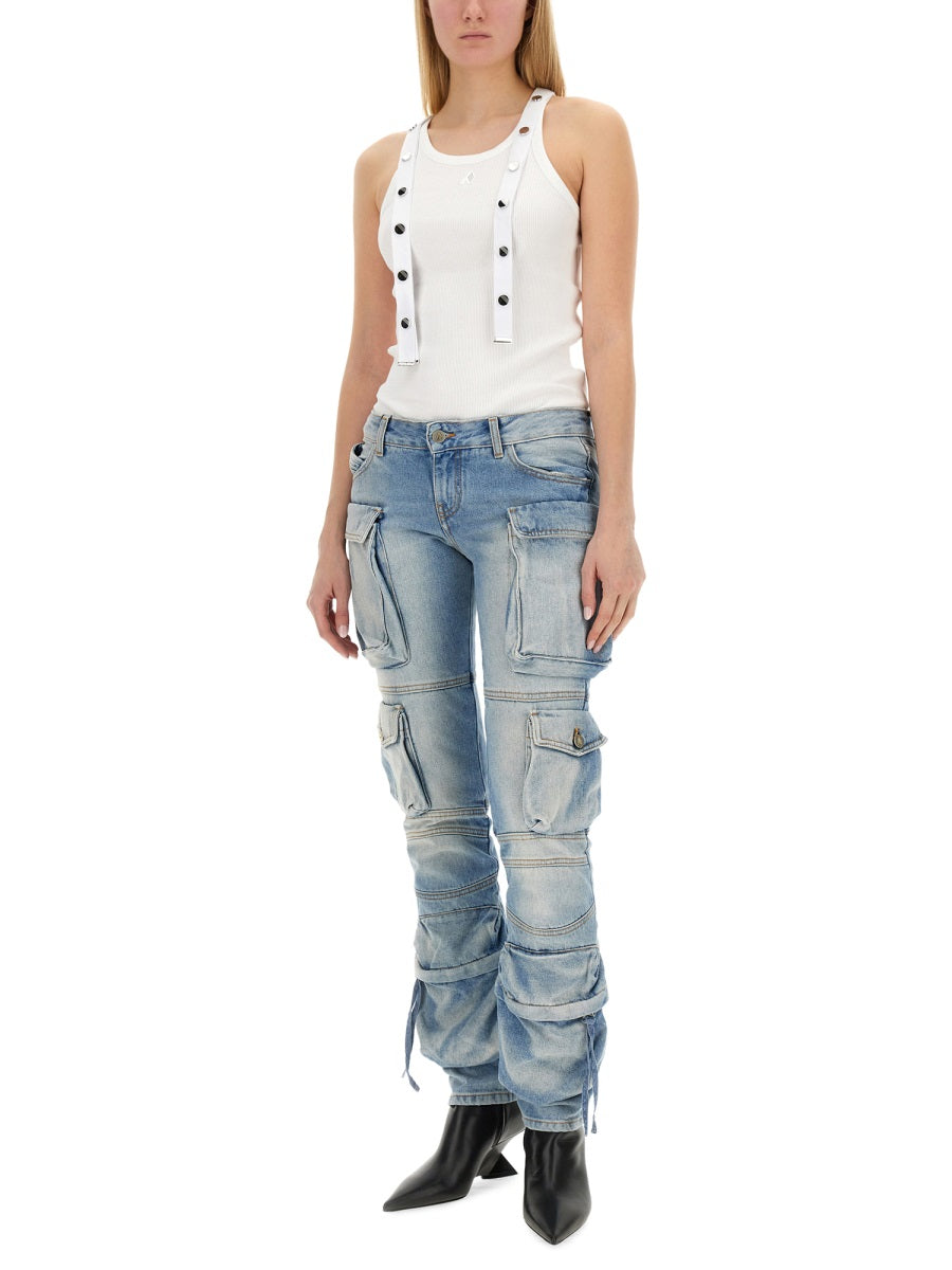 The Attico Women Jersey Tank Top