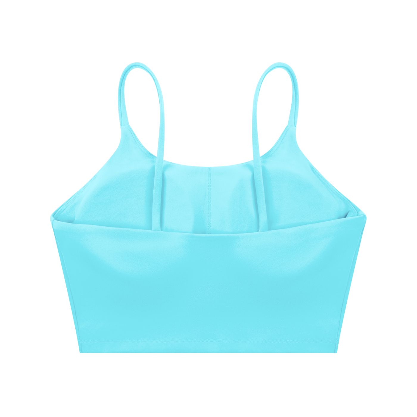 QE Muffins Spaghetti Strap Yoga Sports Bra