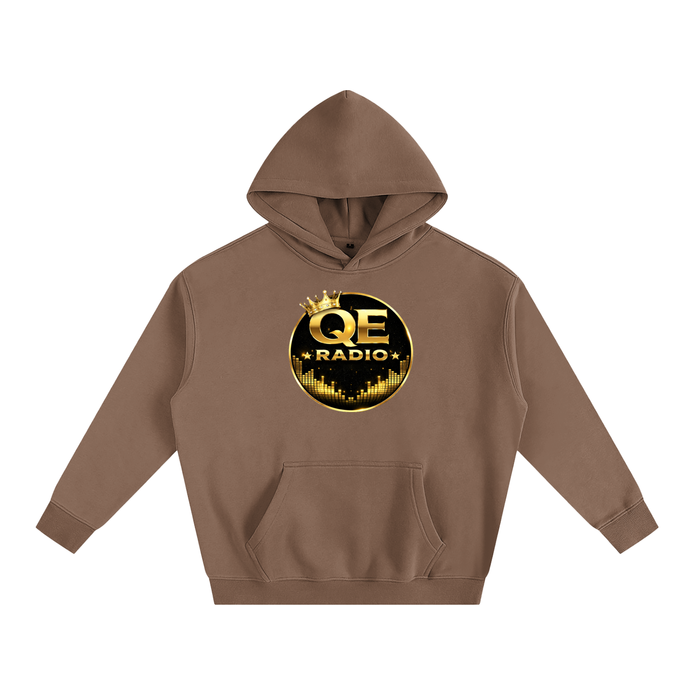 QE Radio Oversize Fleeced Hoodie