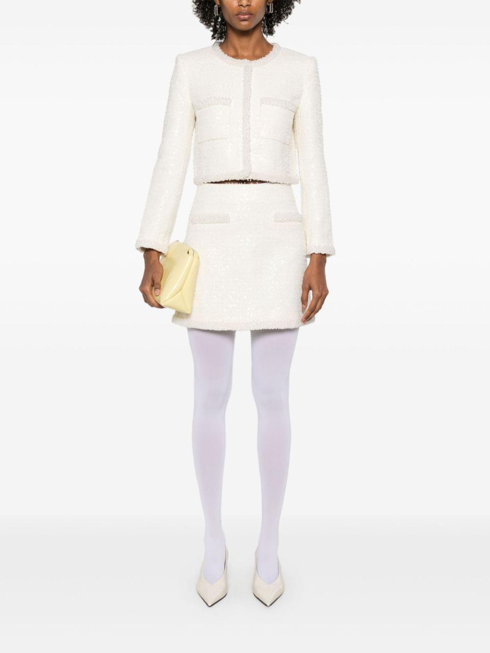 Self-Portrait Women Miniskirt With Decoration