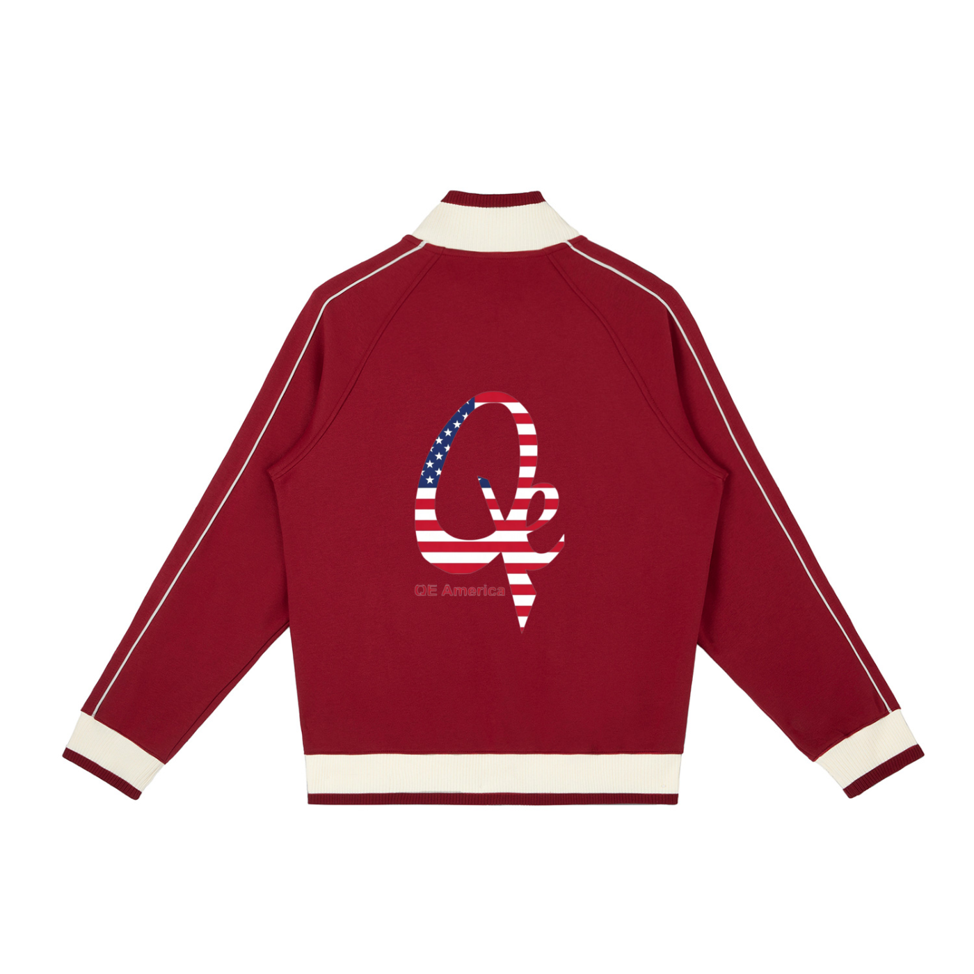QE America Zip Track Jacket