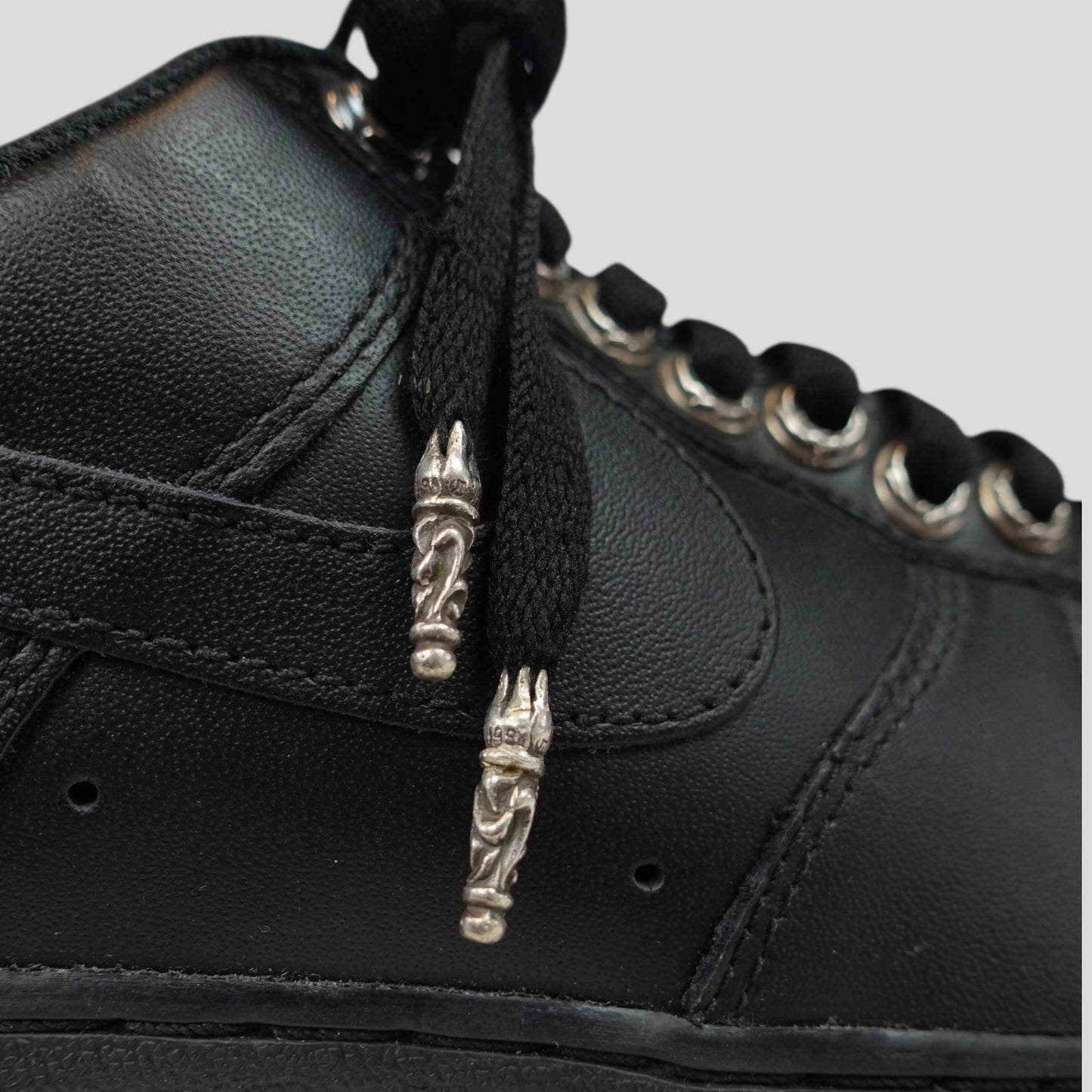 Chrome Hearts Nike Air Force 1 Low in Black